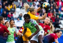 Super Falcons arrive in Australia, but can Asisat Oshoala light up Women’s World Cup? Asisat Oshoala in action at the Women's World Cup