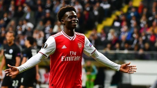 Bukayo Saka Goes Pay Rise As Arsenal Players Go For 12.5 Per Cent Pay Cut Bukayo Saka Pay Rise