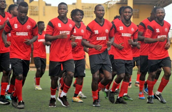 Enugu Rangers warm up Enugu Rangers second on the NPFL log fly to the top of the NPFL