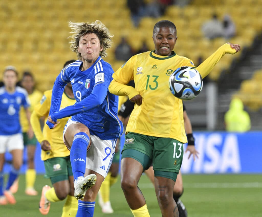 Best pictures from Banyana Banyana's thrilling win over Italy 5 ICONSPORT 73211525