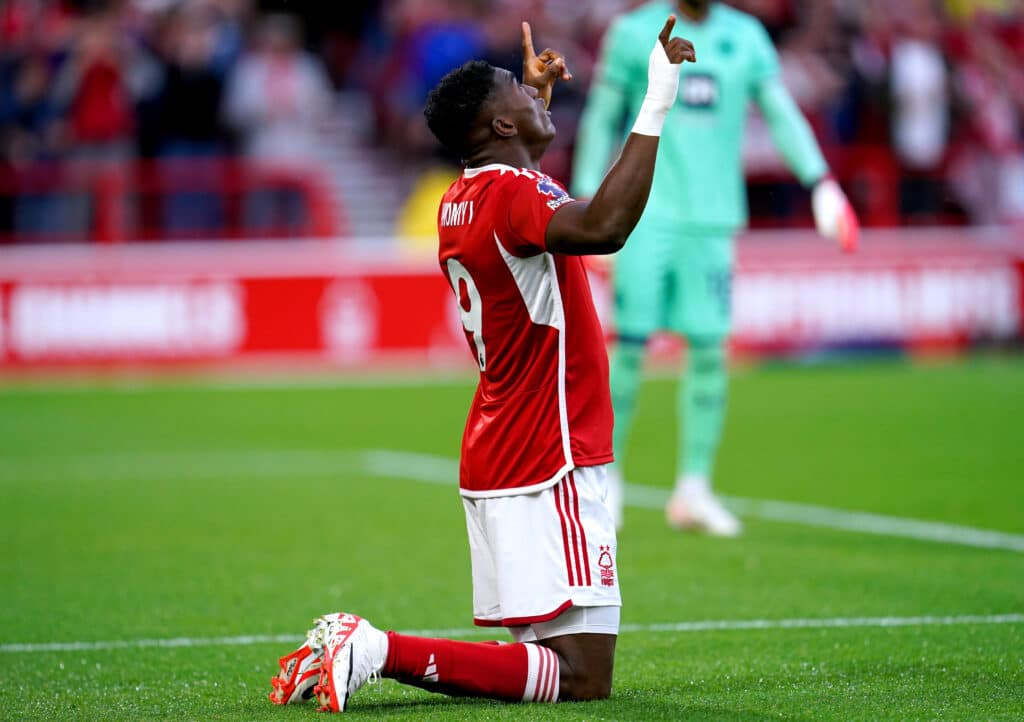 Best FPL team for Gameweek 6: Alvarez captain over Haaland 1 Nottingham Forest's Taiwo Awoniyi celebrates scoring