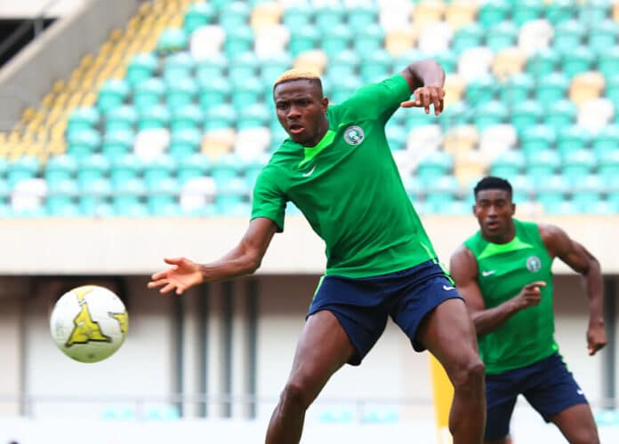 Victor Osimhen inspired Super Eagles to another big win Super Eagles player, Victor Osimhen