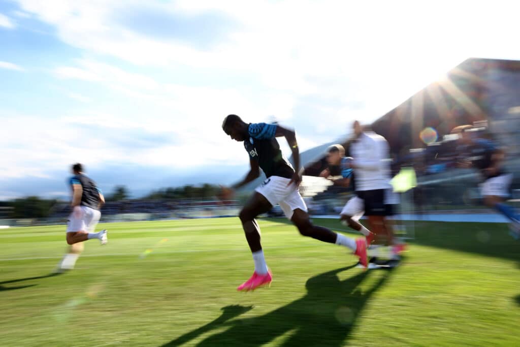 Victor Osimhen net worth - The Napoli striker's true worth 1 Victor Osimhen goes through his drills in pre-season