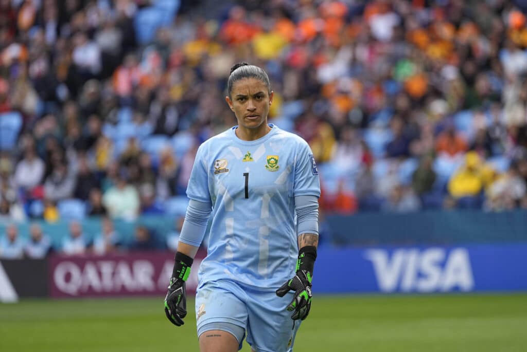 Banyana Banyana players salary - Who earns the most? 3 Kaylin Swart (South Africa) looks on during a game