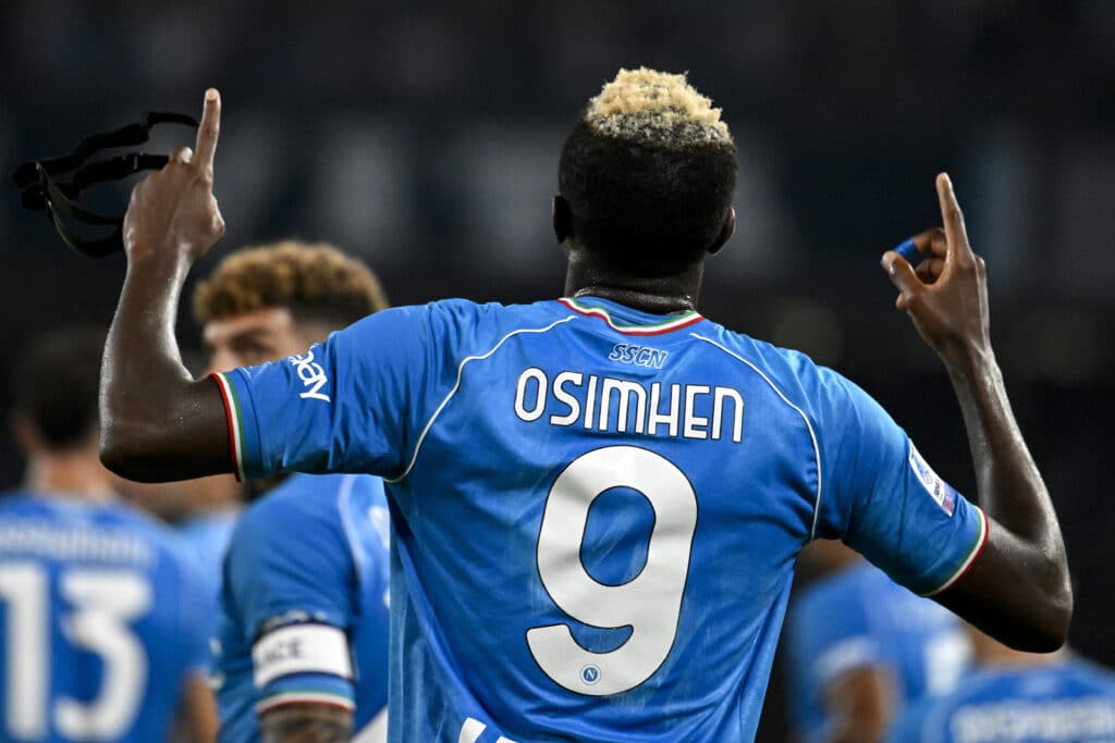 Victor Osimhen among 12 The Best FIFA 2023 nominees 3 Victor Osimhen of SSC Napoli celebrates after scoring