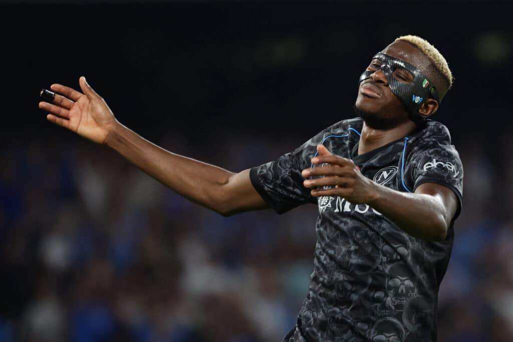Napoli's nightmare: Osimhen's absence threatens key fixtures 2 Victor Osimhen in action for Napoli