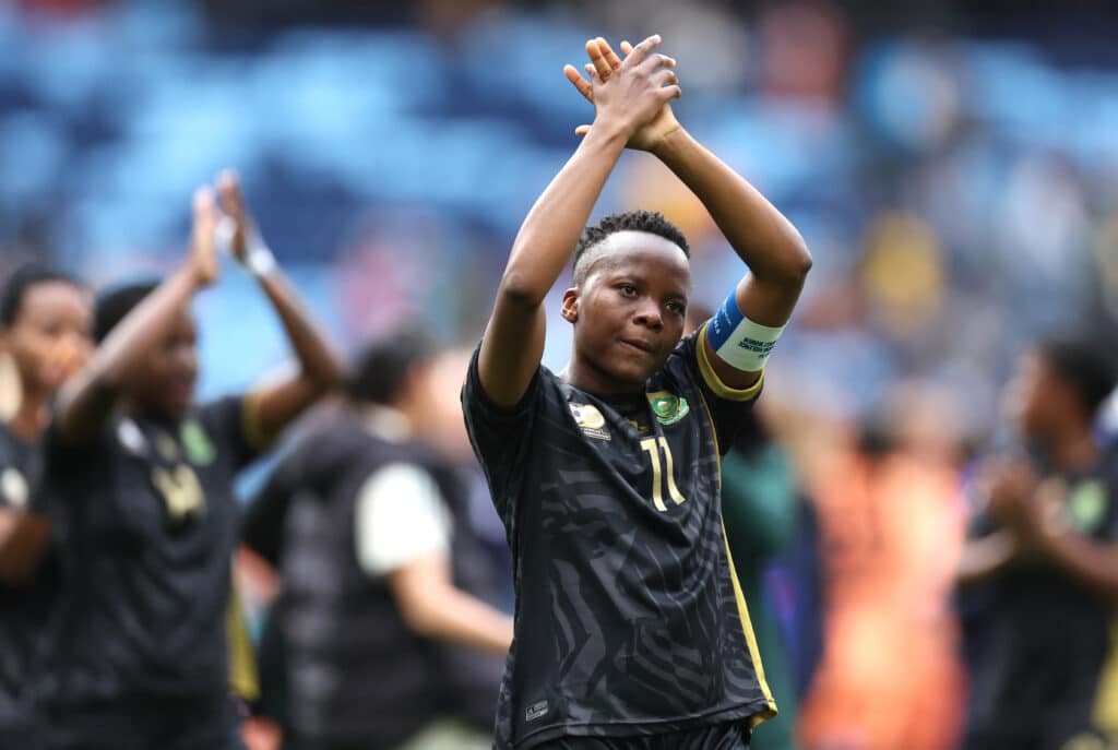 Banyana Banyana enter top 50 in latest FIFA ranking 1 Thembi Kgatlana - One of Banyana Banyana's stars at the FIFA WWC