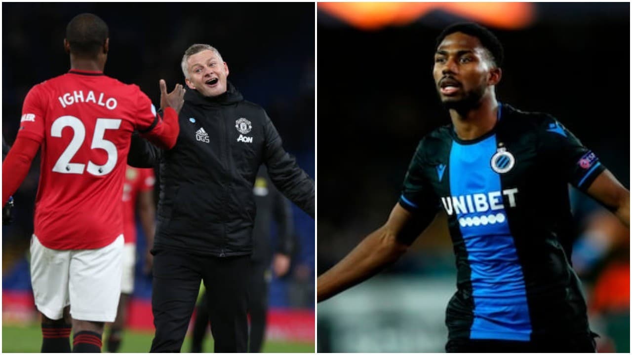Club Brugge 1-1 Man Utd: Ighalo, Emmanuel Dennis Shine For Their Club Club Brugge 1-1 Man Utd Ighalo