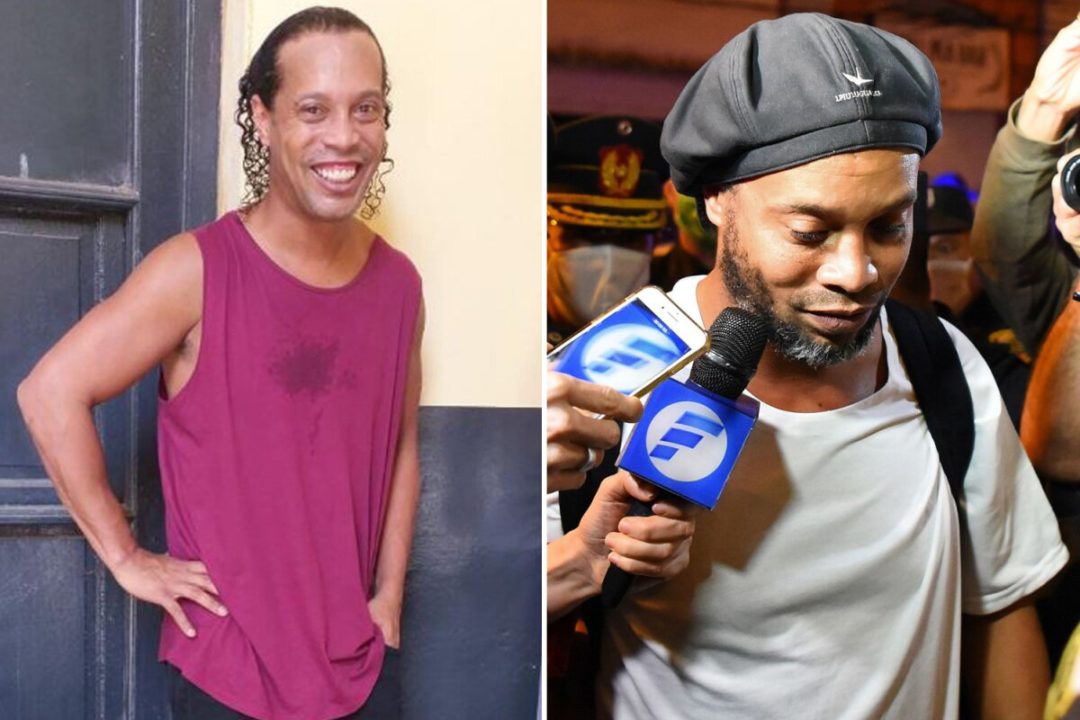 Ronaldinho Given Large Room And Football To Practise In While Under House Arrest Ronaldinho Football Practise Under House Arrest