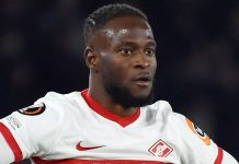 Victor Moses returns to training for Spartak Moscow