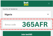 Bet365 Bonus Code Nigeria 2023: Use 365AFR bet365 bonus code
